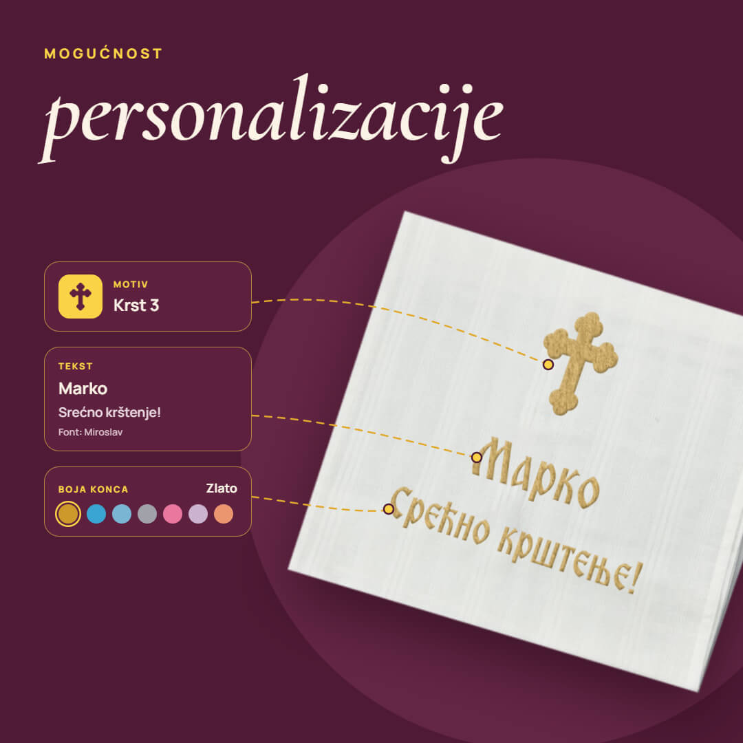 Platno za krštenje
